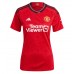 Tanie Strój piłkarski Manchester United Koszulka Podstawowej dla damskie 2023-24 Krótkie Rękawy